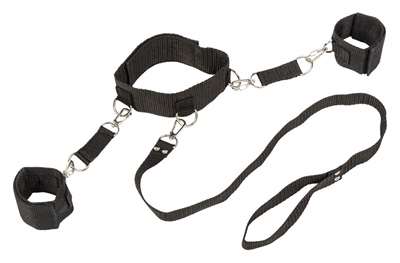 Ошейник и наручники Bondage Collection