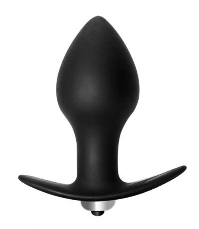 Анальная вибропробка Bulb Anal Plug черная