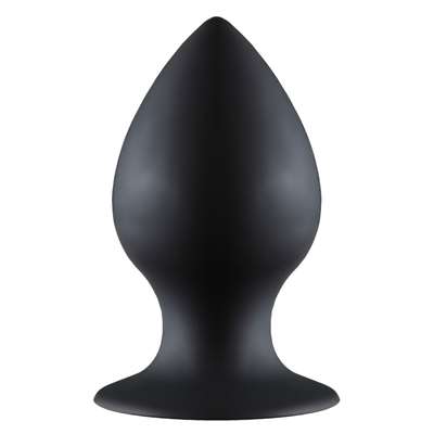 Чёрная анальная пробка Thick Anal Plug XL 4208-01lola