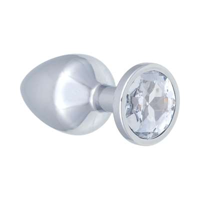 Анальная пробка diamond clear sparkle large
