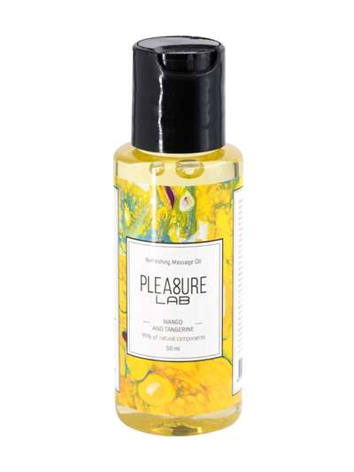 Массажное масло Pleasure Lab манго, мандарин 50 мл