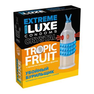 Презервативы Luxe EXTREME Убойный Бурильщик