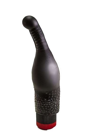 Анальный вибромассажёр с тоненьким стволом 412200