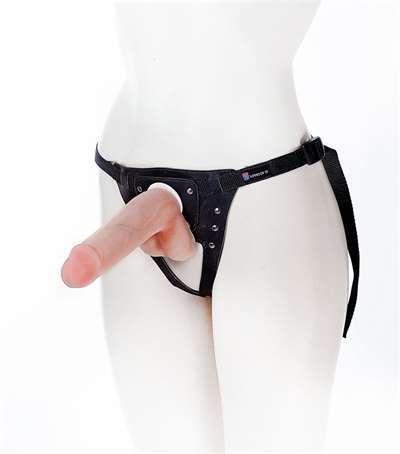 Страпон с поясом Harness - 19 см 032303