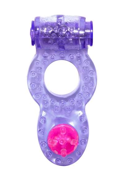 Фиолетовое эрекционное виброкольцо Rings Ringer 0114-71