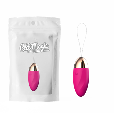 Виброяйцо со встроенным USB - pink