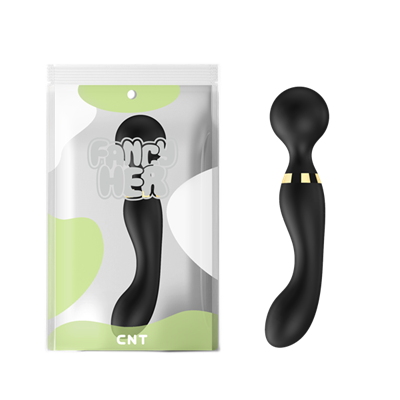 Вибратор "Magic wand" - black