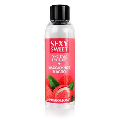 Массажное масло с феромонами Nectar Lychee 75 ml