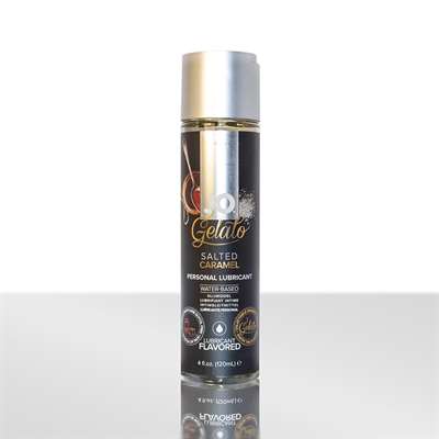 Лубрикант с ароматом солёной карамели JO GELATO SALTED CARAMEL - 120 мл.
