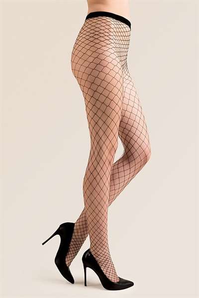 Колготки в сетку 231 Kabarette 153 Nero