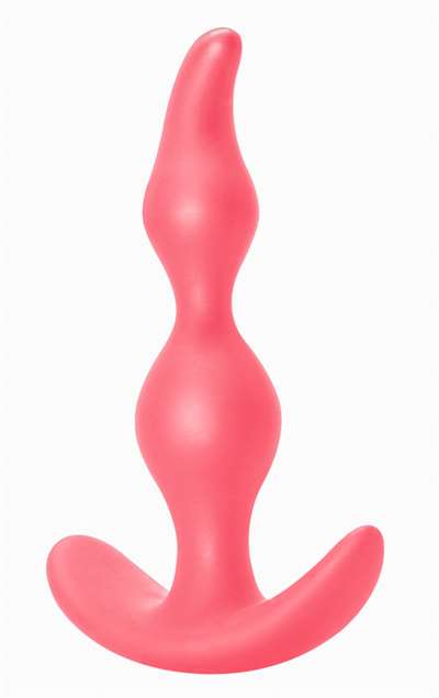 Анальная пробка Bent Anal Plug Pink