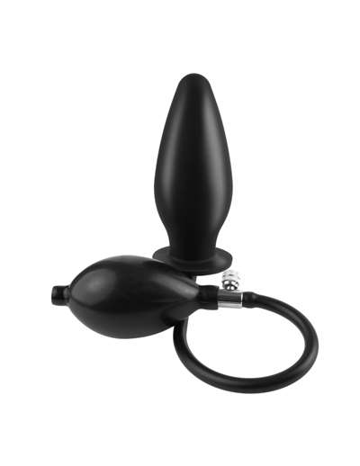 Расширяющийся анальный стимулятор Inflatable Silicone Plug Pipedream