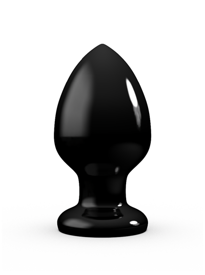 Плаг-массажёр для простаты black MAGNUM 10 в ламинате