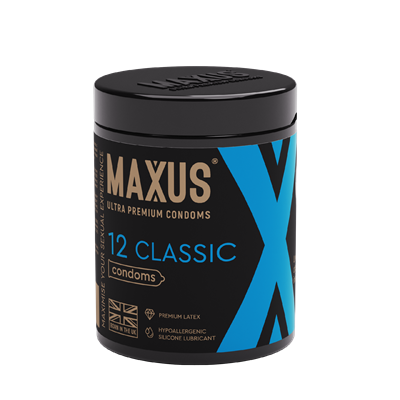 ПРЕЗЕРВАТИВЫ MAXUS CLASSIC № 12 X-EDITION