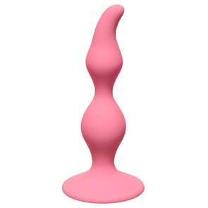 Анальная пробка Curved Anal Plug Pink 4105-0lola