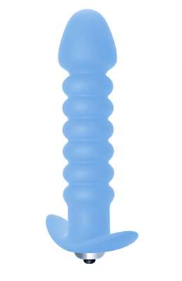 Анальная пробка с вибрацией Twisted Anal Plug Bluev
