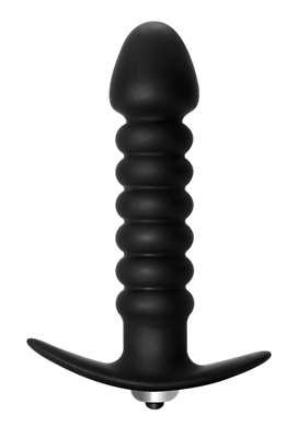 Анальная пробка с вибрацией Twisted Anal Plug Black 5007-03lola
