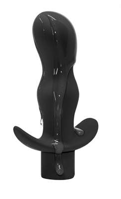 Анальная пробка с вибрацией Spice it up Satisfaction Black