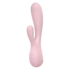 Розовый вибратор-кролик Satisfyer Mono Flex с управлением через приложение