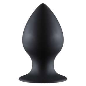 Чёрная анальная пробка Thick Anal Plug XL 4208-01lola