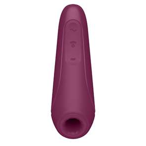 Бордовый вакуум-волновой стимулятор Satisfyer Curvy 1+