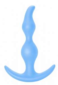 Анальная пробка Bent Anal Plug Blue 5002-02lola