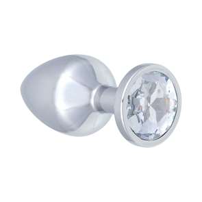 Анальная пробка diamond clear sparkle large