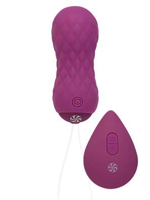 Вращающиеся виброшарики на пульте take it easy dea purple 9021-06lola