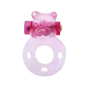 Эрекционное виброкольцо Pink Bear BI-010083
