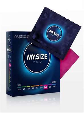 Презервативы MY.SIZE №3  размер 64