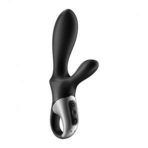 Универсальный вибратор Satisfyer Heat Climax+ с нагревом, управлением через приложение