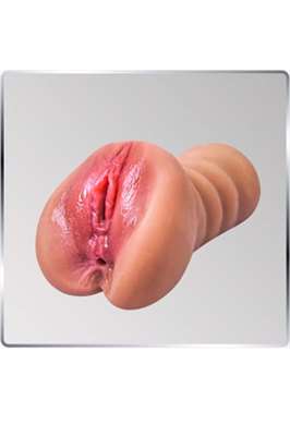 Односторонний мастурбатор "Amanda" вагина+анус, киберкожа.