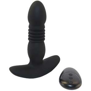 Анальный вибростимулятор с фрикциями