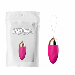Виброяйцо со встроенным USB - pink