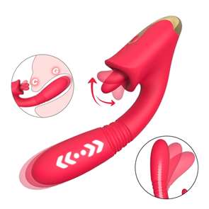 Вибромассажер с клиторальным язычком S-HANDE Condice