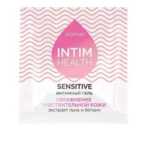 Деликатный лубрикант на водной основе Intim Health Sensitive 3 г.