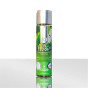 Ароматизированный лубрикант на водной основе JO Flavored  Green Apple H2O - 120
