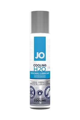 Охлаждающий лубрикант на водной основе JO Personal Lubricant H2O COOLING - 30 мл.