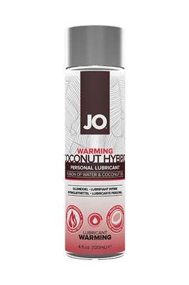 Водно-кокосовый гель с согревающим эффектом / JO Coco-Hybrid Warming 4 oz - 120 мл.