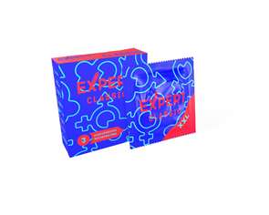 ПРЕЗЕРВАТИВЫ EXPERT CLASSIC XXL № 3 (КЛАССИЧЕСКИЕ УВЕЛИЧЕННОГО РАЗМЕРА) NEW