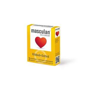 Презервативы MASCULAN 3 CLASSIC № 3 (с колечками и пупырышками) 3 штуки