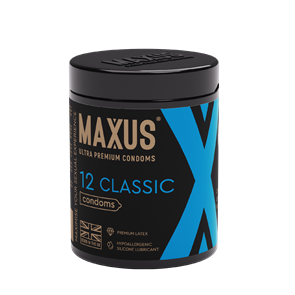 ПРЕЗЕРВАТИВЫ MAXUS CLASSIC № 12 X-EDITION