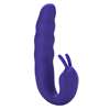 Фиолетовый вибратор Ribbed Dual Stimulator