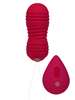 Виброшарики с циркуляцией на пульте управления take it easy ray wine red 9021-12lola