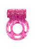 Эрекционное кольцо с вибрацией rings axle-pin pink