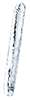 Прозрачный двусторонний фаллоимитатор Flawless Clear Double Dildo - 30 см