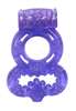 Фиолетовое эрекционное кольцо Rings Treadle с подхватом 0114-61lola