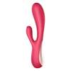 Красный вибратор-кролик Satisfyer Mono Flex с управлением через приложение