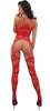 Сексуальный боди-комбинезон с бретельками Agata RED OS