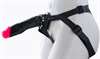Фаллоимитатор черного цвета с поясом Harness 275503